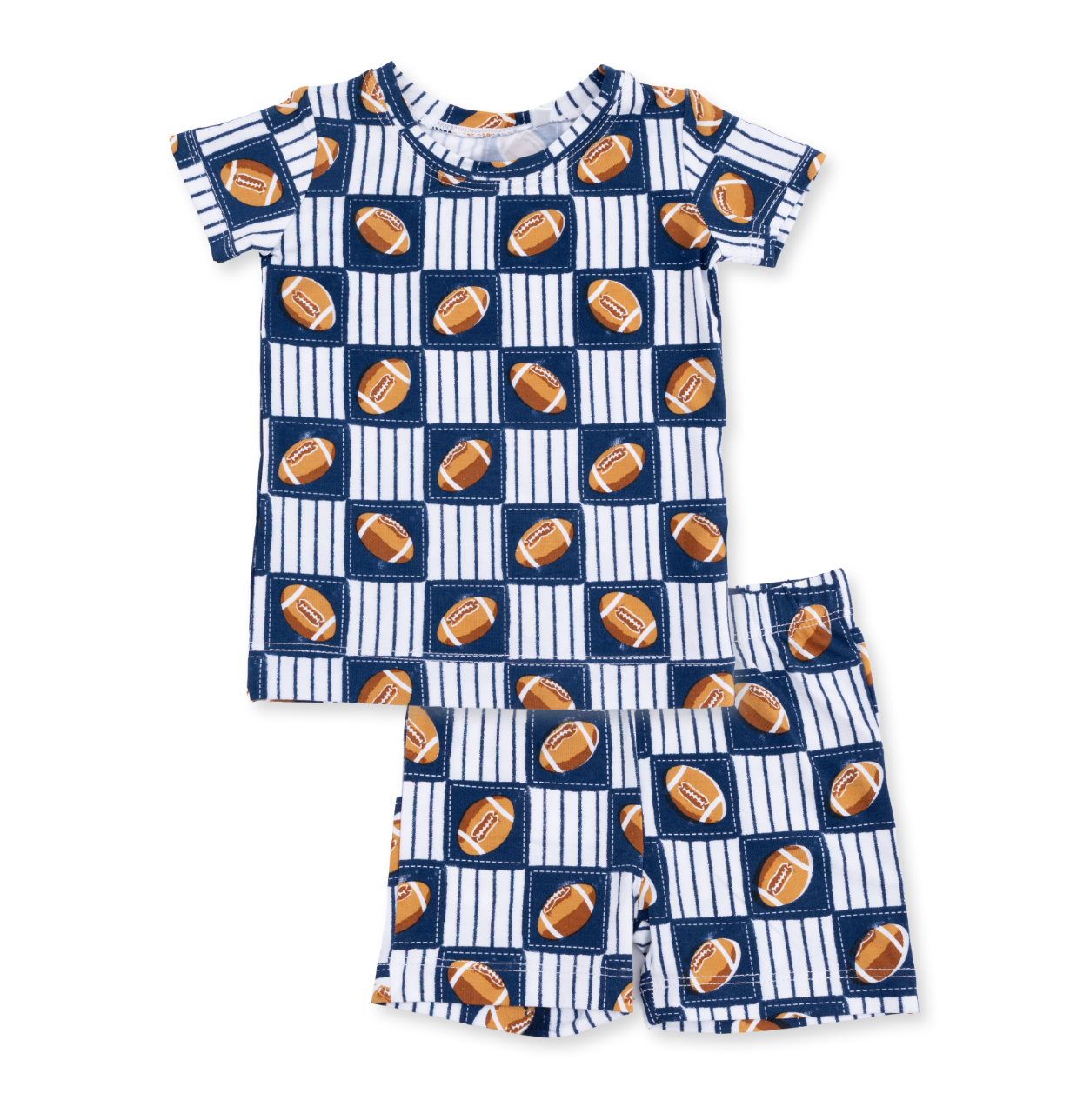 Football Patchwork - Loungewear Short Set