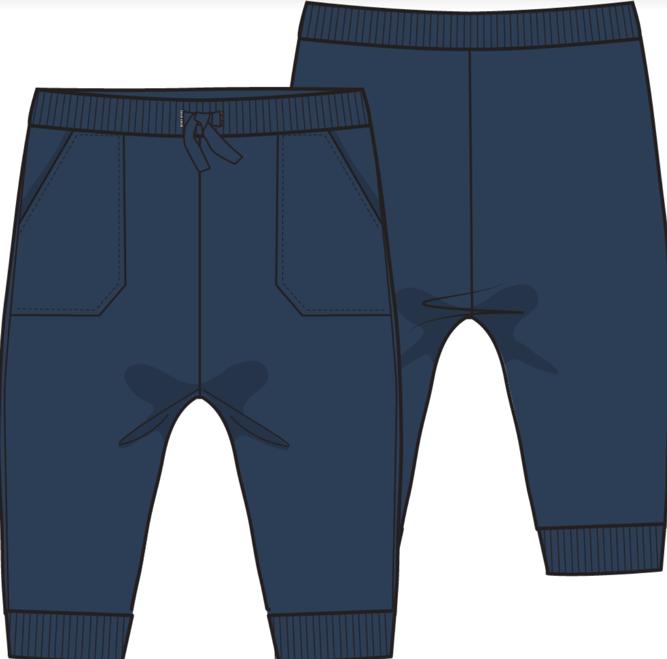Solid Insignia Blue - Jogger Pant