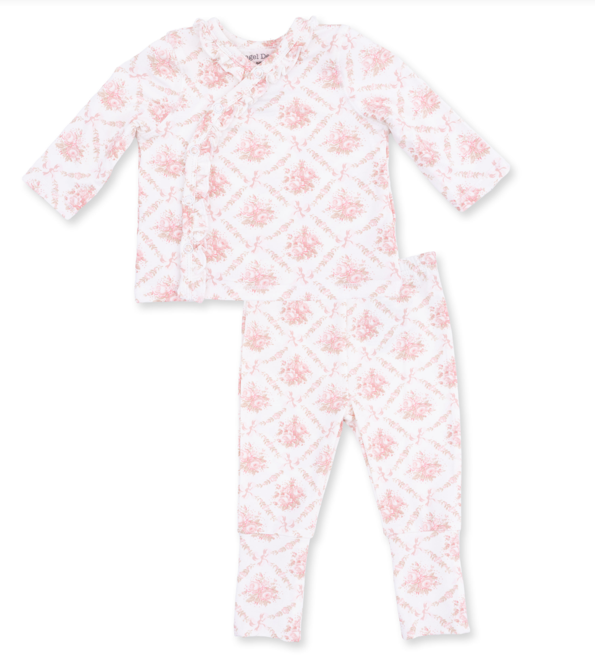 Rose Bow Lattice - Take Me Home Set with Convertible Pant