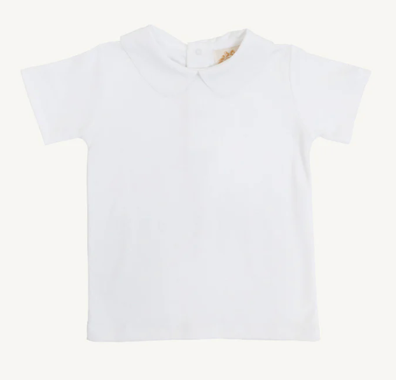 Peter Pan Collar Shirt - Pima Short Sleeve Onesie