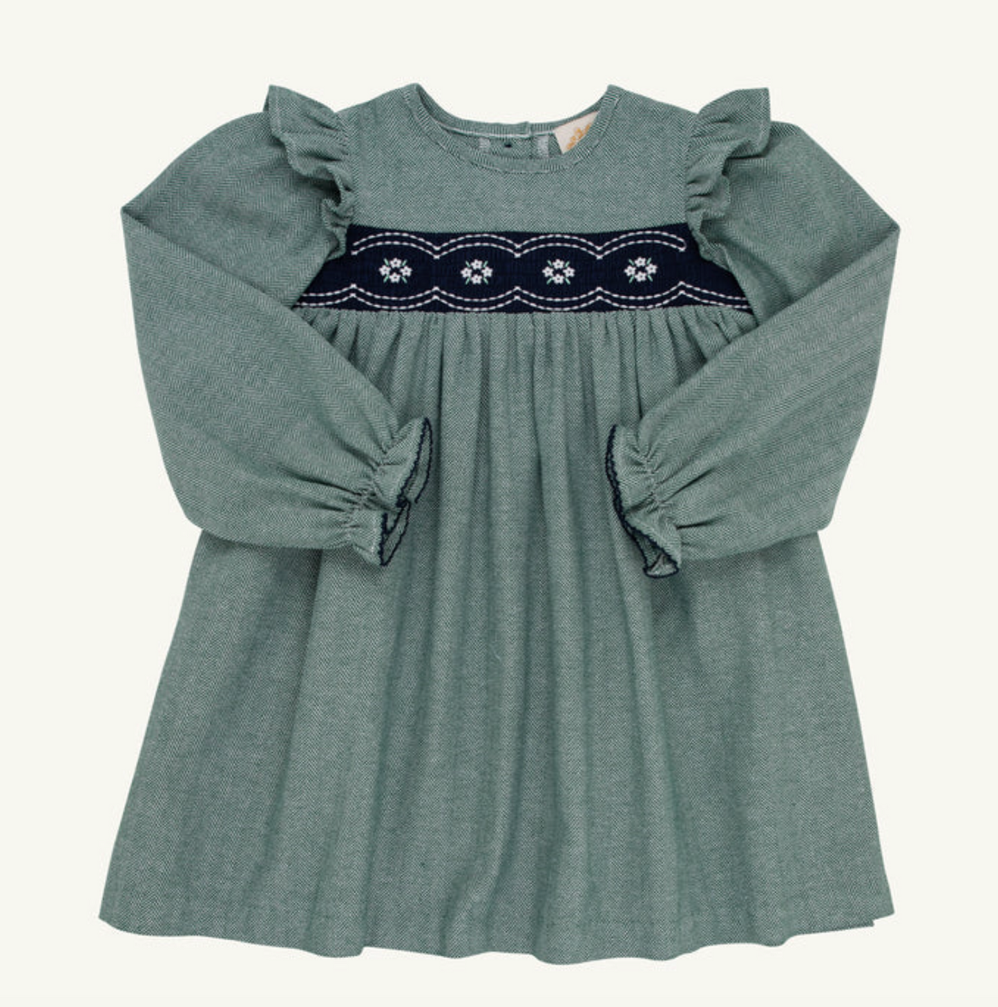 Long Sleeve Daphne Dress- Twill