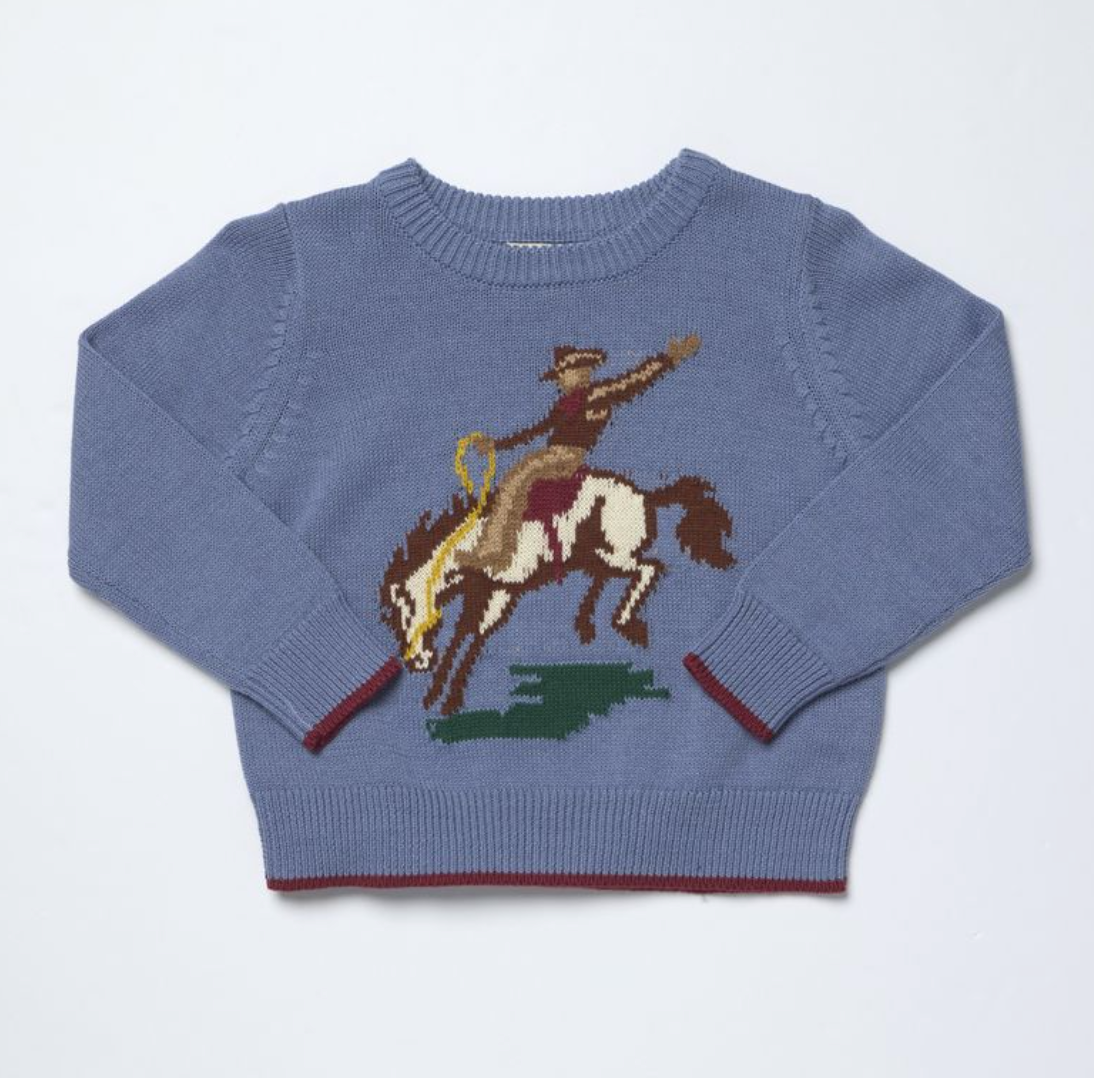 Boys Oliver Sweater - Bronco