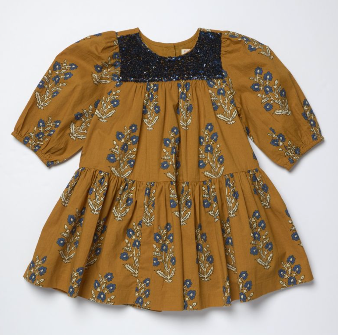 Girls Fiona Dress - Harvest Dewdrop