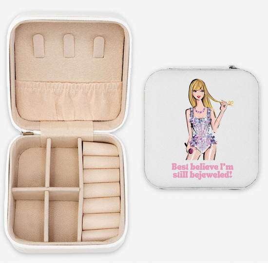 Travel Jewelry Case - Taylor Swift & Bow