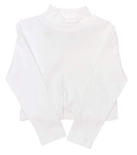 WHITE KNIT-UNISEX TURTLE NECK
