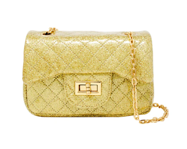 Classic Quilted Sparkle Mini Bag