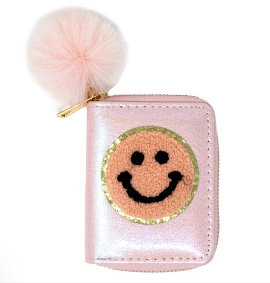 Shiny Happy Face Smile Wallet