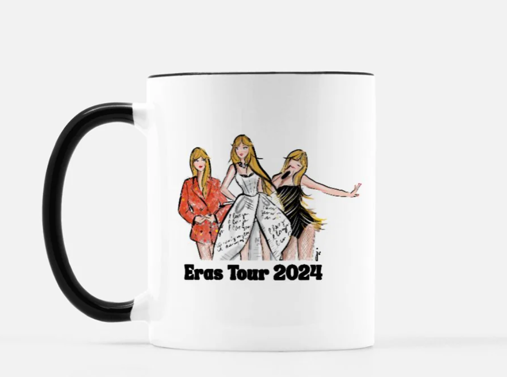 Taylor Swift Eras Tour Outfits Coffee Mug