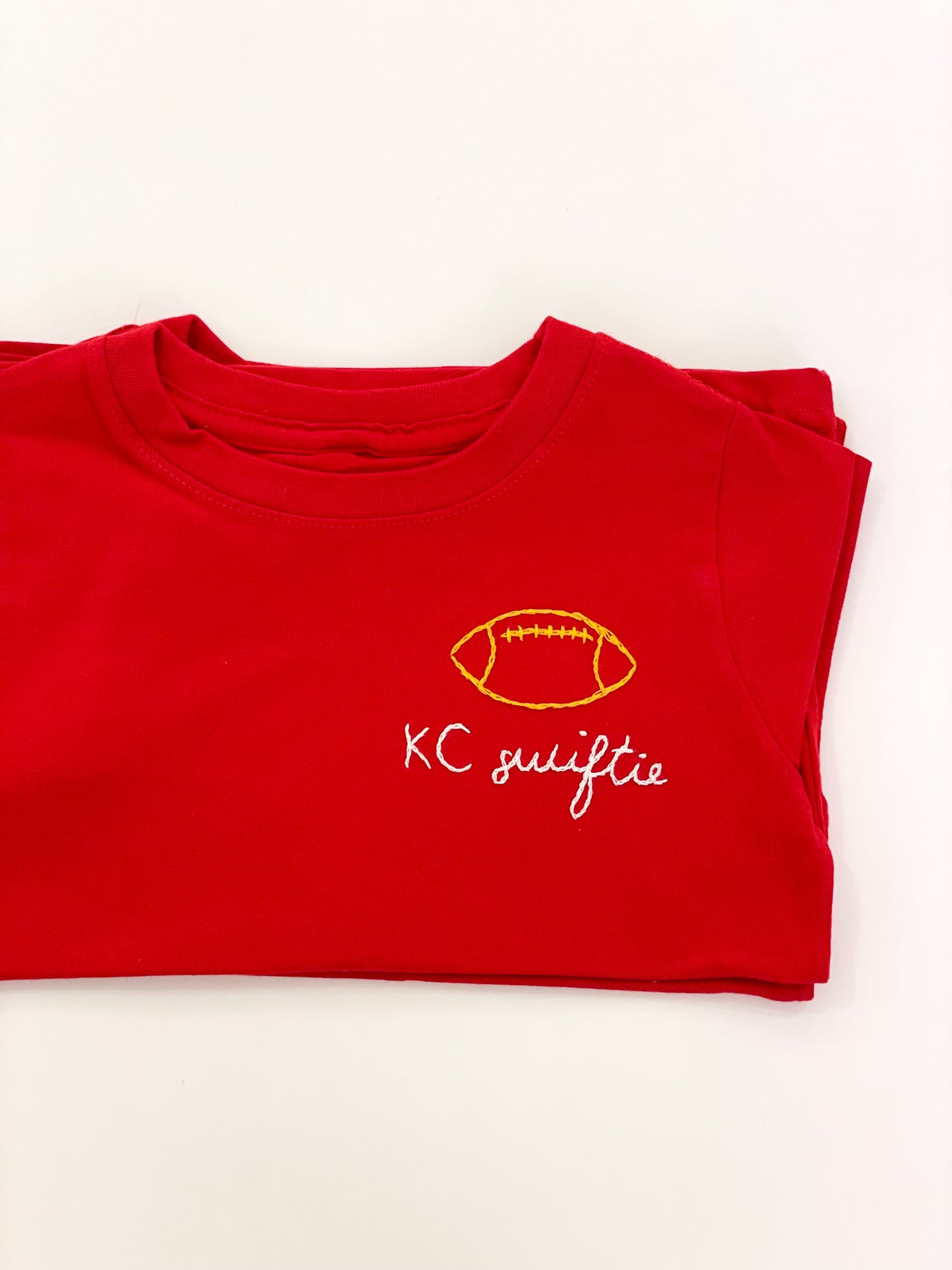 Swiftie Football embroirdered tee