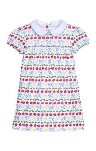 Short Sleeve Evelyn Dress - Apples Days