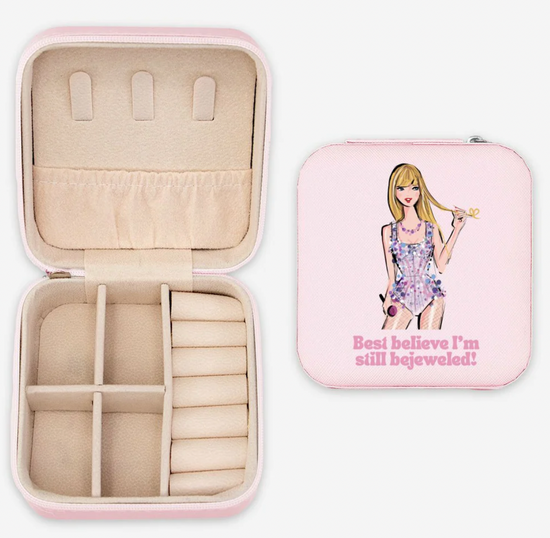 Travel Jewelry Case - Taylor Swift & Bow