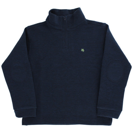 HALF ZIP-ALMOND