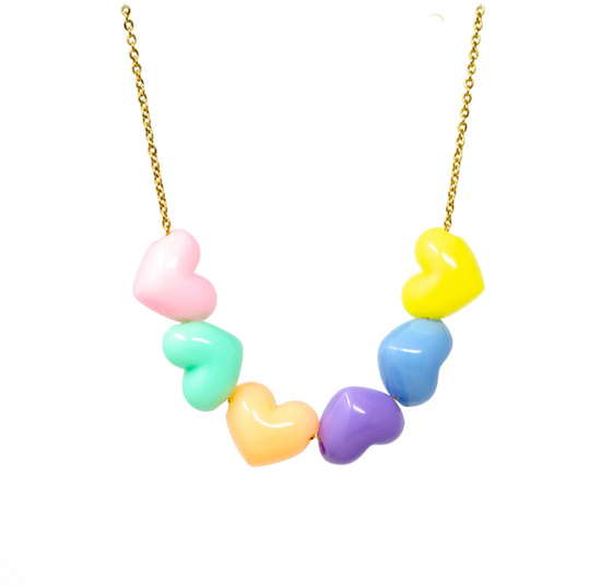 Jumbo Heart Charm Necklace