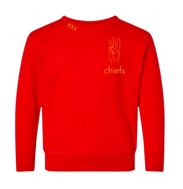 Kids #3 Chiefs Sweatshirt