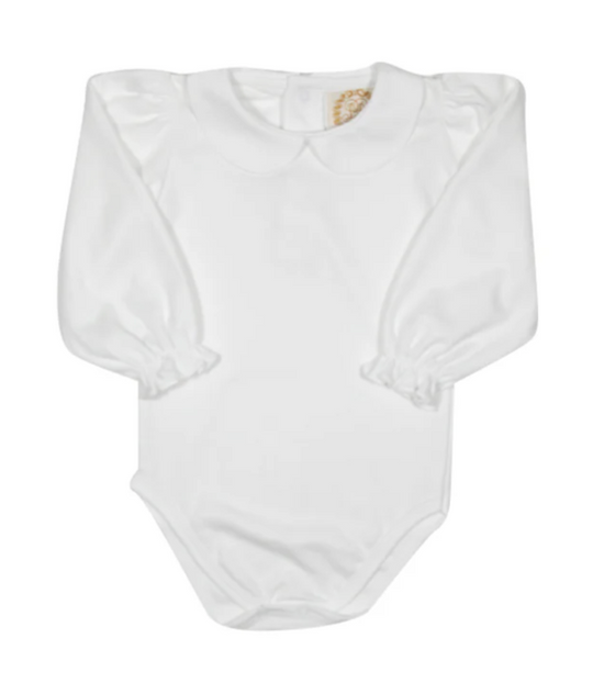 Maude's Peter Pan Collar Shirt - Pima LS Onesie