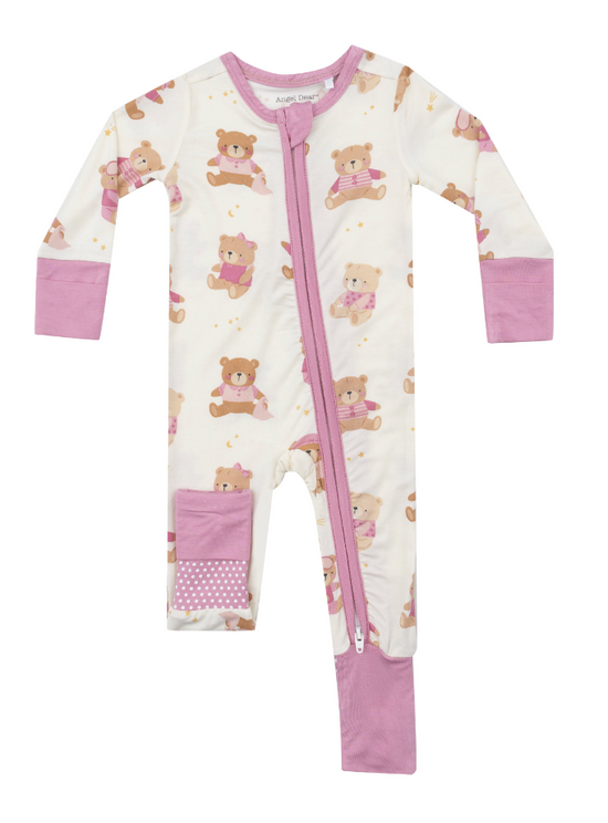 Teddy Bears 2 way zipper romper