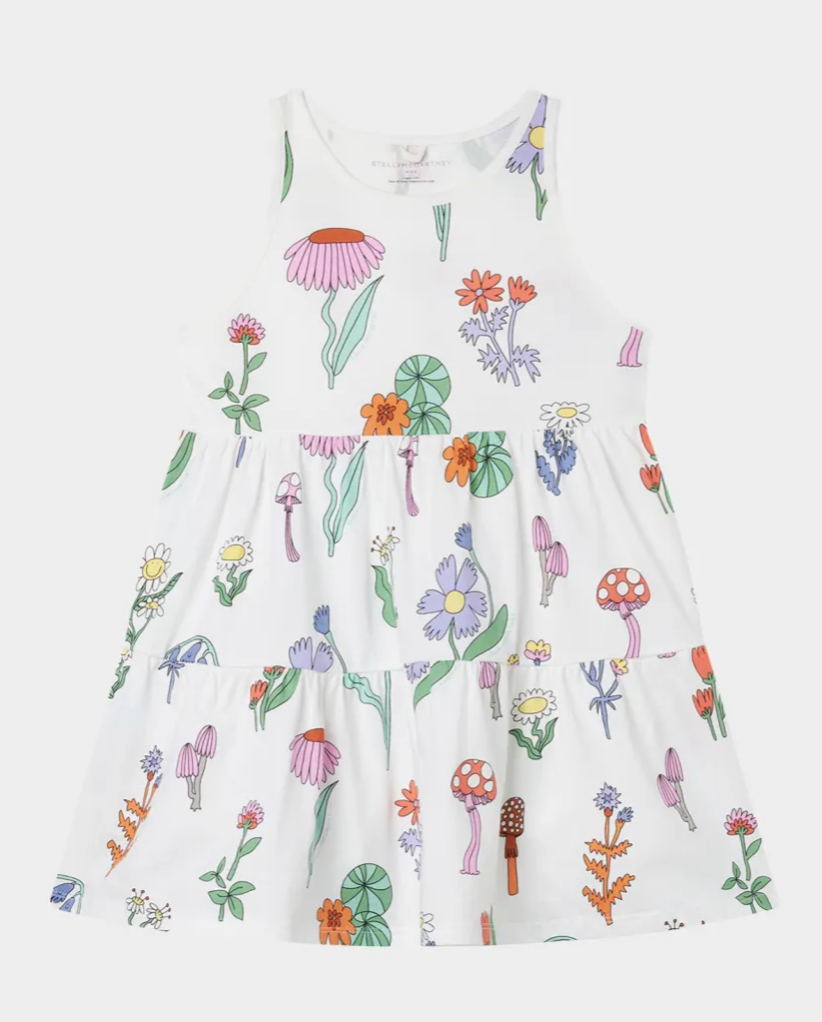 fairy floral print dress