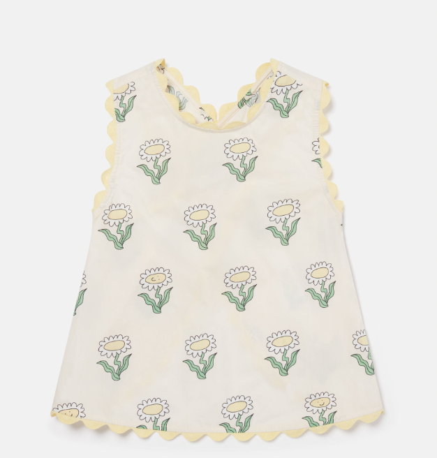 daisy top with ric rac detail